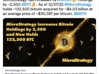 MicroStrategy宣布增持2500枚BTC