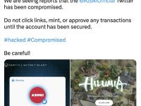 安全团队：AzukiOfficial的Discord服务器遭到攻击
