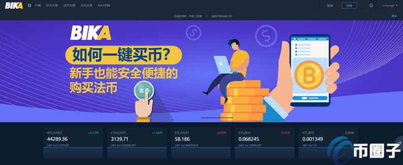 图片[1] - BIKA交易所怎么样？币卡交易所排名第几？