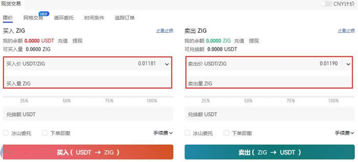 图片[4] - ZIG币交易所怎么买?ZIG币交易所买入交易教程
