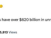 FDIC主席：美国银行有超过6200亿美元的未实现损失