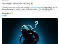 DigiDaigaku Dragon Eggs启动孵化