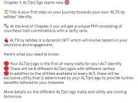 阿迪达斯发布Chapter 1: ALT[er] Ego