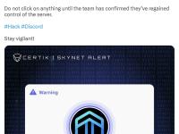 Dynex项目Discord服务器已被入侵