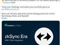 Nansen 新增支持 zkSync Era 网络