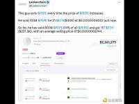 一“Smart Money”再次出售1000亿PEPE