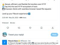 Filecoin存储提供商现可通过HTTP提供块和文件