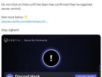 CertiK：Pika Protocol项目Discord服务器已被入侵