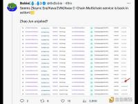 0xScope创始人：Multichain的部分跨链桥疑似恢复运行