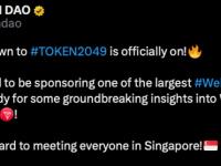波场TRON成为Crypto Expo Asia、TOKEN2049官方赞助商