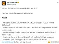 Memeland发布Captainz NFT更新并推出Bug赏金计划
