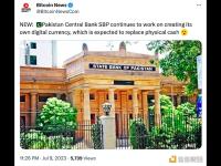 巴基斯坦央行致力于创建自己的数字货币，预计将取代实物现金