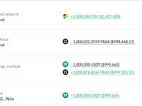 Curve创始人第三次偿还100万枚FRAX债务