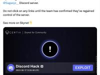 CertiK：Saga项目Discord服务器遭到黑客入侵