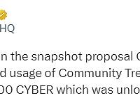 CyberConnect：CP-1提案存在数字撰写错误，因此该提案被拒绝