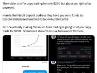 ZachXBT：X账户Ape31111是一个骗子，通过展示虚假的盈亏截图冒充成功的交易者