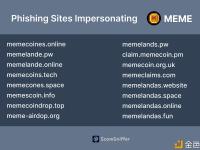 Scam Sniffer：谨防冒充Memeland的钓鱼网站