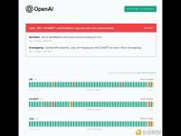 OpenAI：ChatGPT、OpenAI API 端点等出现故障，正在调查中