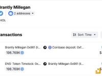 前ENS运营总监16小时前向Coinbase存入198,769枚ENS