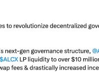 Balancer：Alchemix已成功将ALCX LP的流动性提高到1,000万美元以上