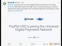 PYUSD加入通用数字支付网络