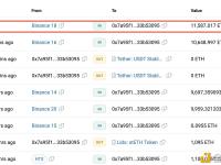 一巨鲸刚刚再次从Binance提取11,587枚ETH