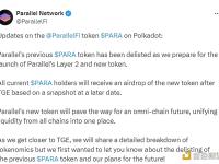 Parallel Network：PARA代币已退市，PARA持有者将在TGE之后收到新代币的空投