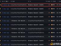 某聪明巨鲸3小时前向Binance存入100枚BTC