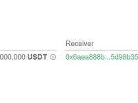 6000万枚USDT从Kraken转移到#Bitfinex