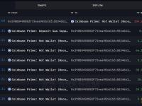 某鲸鱼10小时前向Coinbase充值271万美元LINK