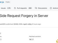 慢雾首席信息安全官：React web应用框架Next.JS出现漏洞，请立即升级至v14.1.1版本