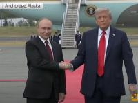 美俄总统在阿拉斯加会面