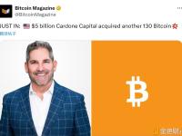 房地产投资公司Cardone Capital再购入130枚比特币