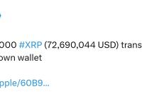 2500万枚XRP从Bitstamp转移至未知钱包