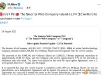 智慧网络公司筹集370万英镑，用于增持比特币