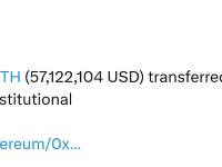 12,430枚以太坊从未知钱包转移至Coinbase机构账户