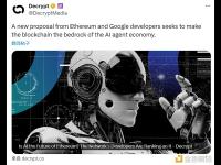 以太坊与谷歌开发者联合提出一项新提案，旨在让区块链成为人工智能代理经济的基石