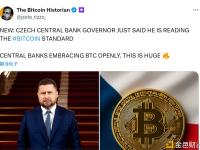 捷克央行行长正在研读《比特币标准》