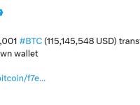 1001 枚比特币从蚂蚁矿池（Antpool）转移至未知钱包