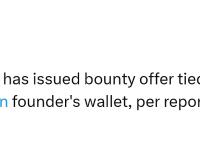 THORSwap已针对THOR Chain创始人钱包逾100万美元的漏洞攻击发布悬赏
