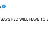 美国银行（BOFA）首席执行官：美联储（FED）必须关注通胀问题