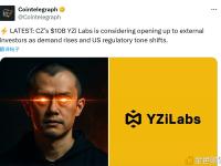 CZ旗下规模100亿美元的YZi Labs正考虑向外部投资者开放