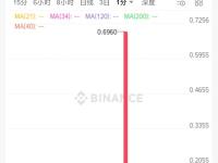 HEMI于Binance开盘触及0.696美元，现报0.1677美元