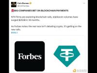 观点：18个月内稳定币交易量激增2500亿美元