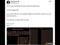 Nate Geraci：30 多个加密货币 ETF 向美国 SEC 提交申请