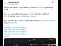 疑似Bitmine新钱包增持33,323枚ETH，价值超1.2亿美元