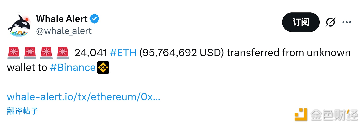 图片[1] - 24,041枚ETH转入Binance