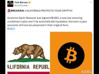 加利福尼亚州长签署SB 822号法案