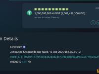 Tether Treasury约3分钟前在以太坊链上新增铸造10亿枚USDT
