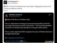 美国正寻求为人工智能中心和比特币矿场加快高压电网接入